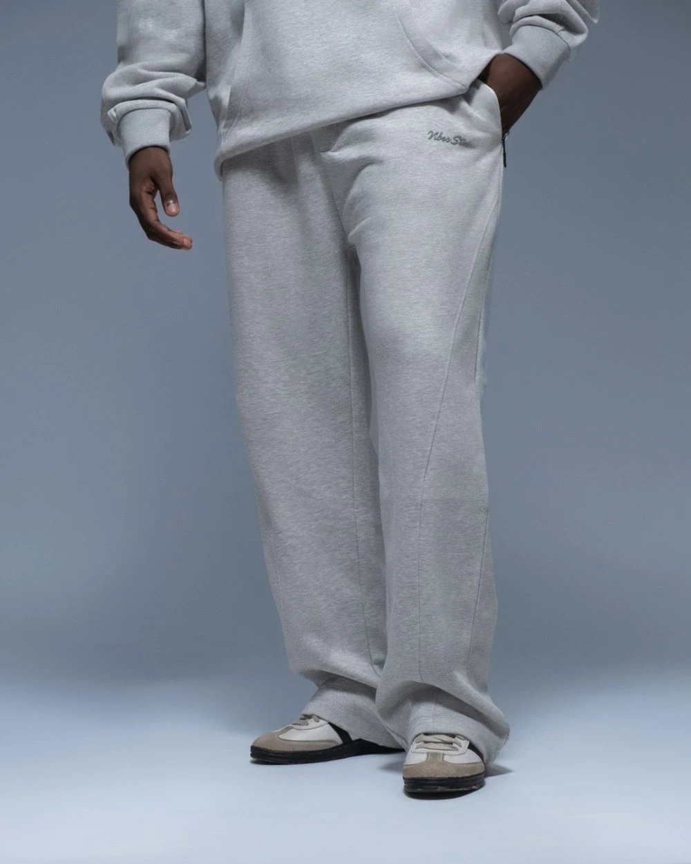 Vibes Baggy Grey Sweatpant