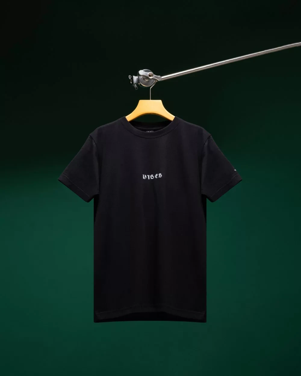 Solid Black Regular Fit