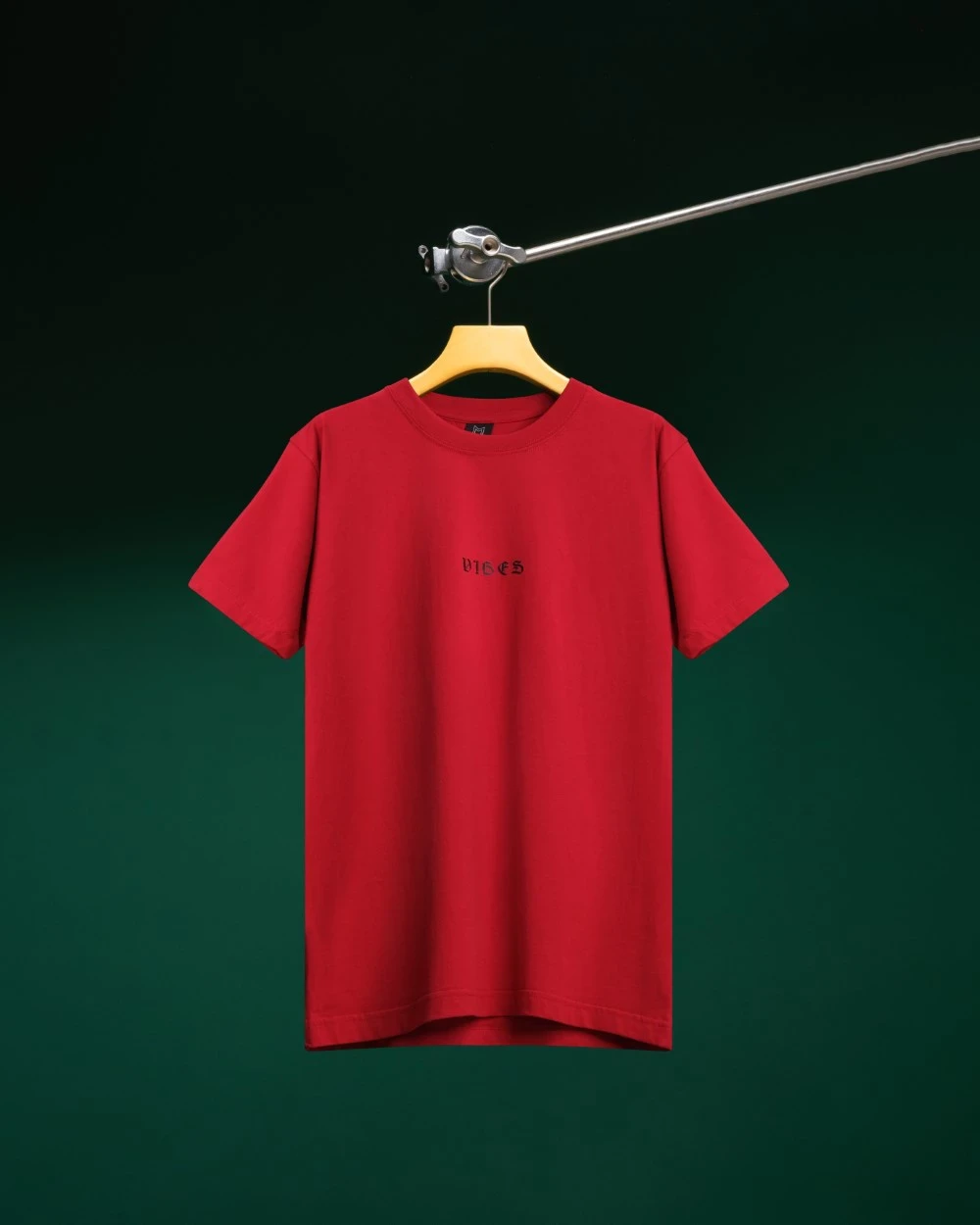 Solid Red Regular Fit