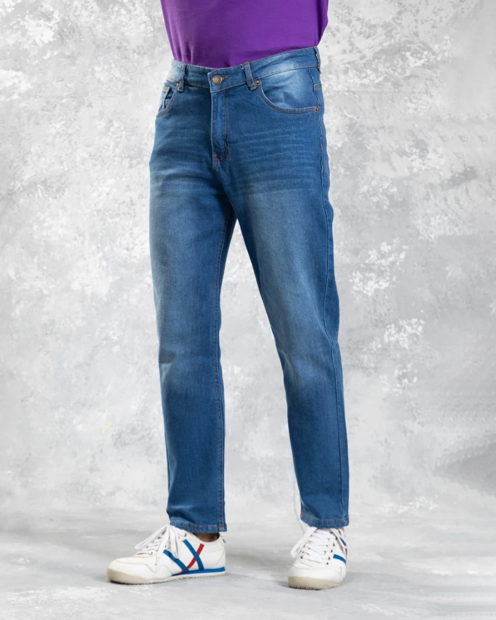 Slim Fit Jeans Mid Blue