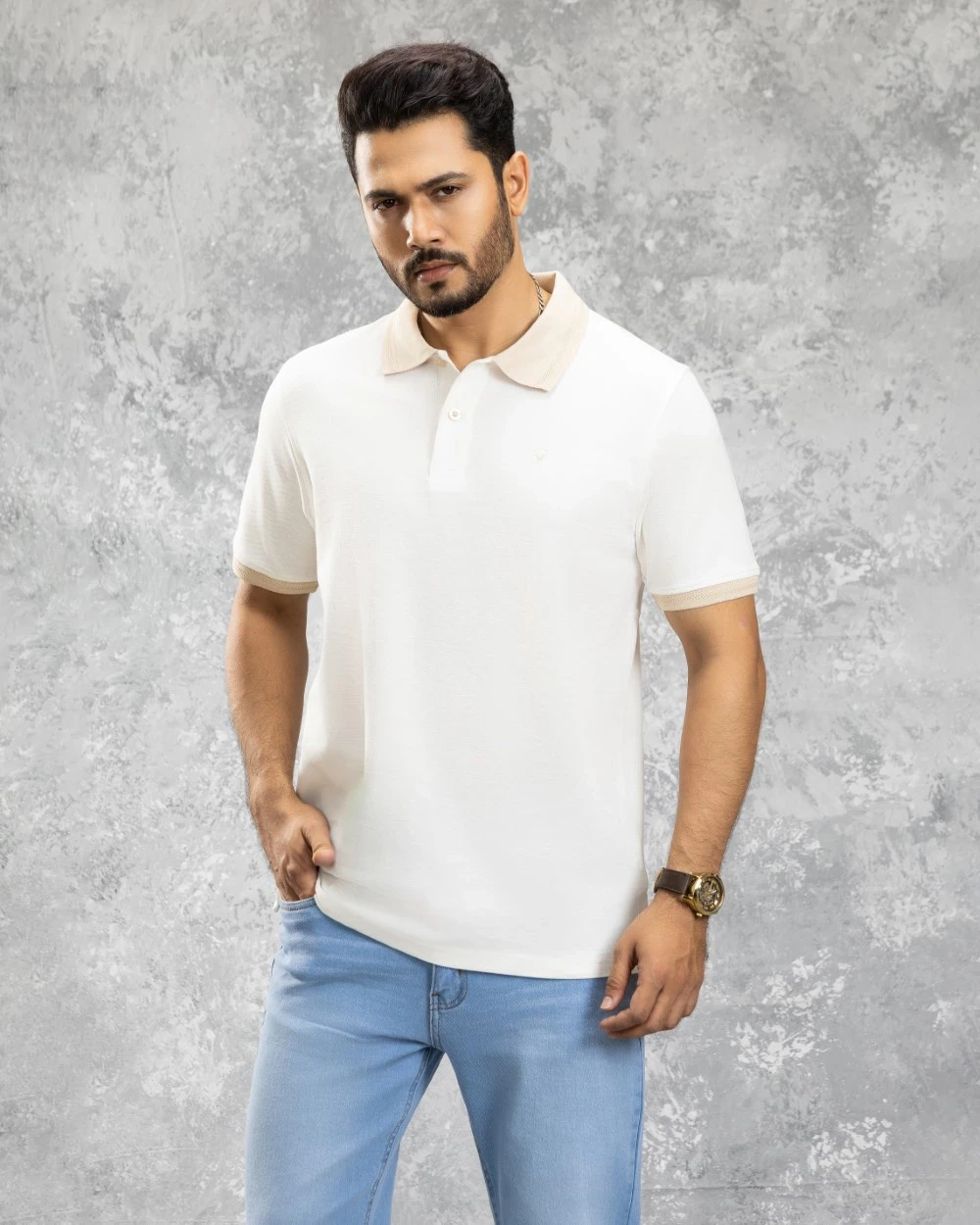Classic White Polo
