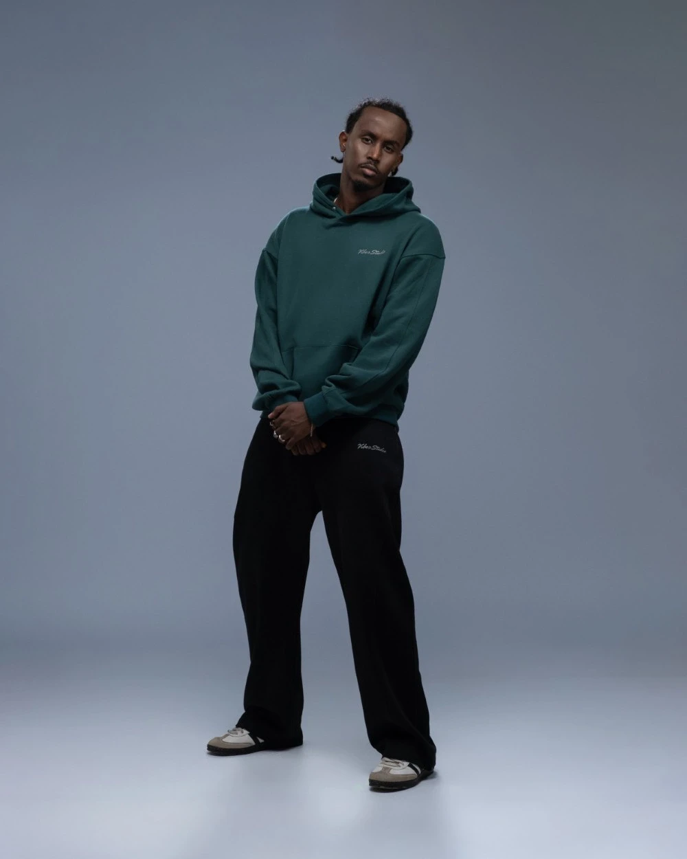 Vibes Signature Sea Green Hoodie