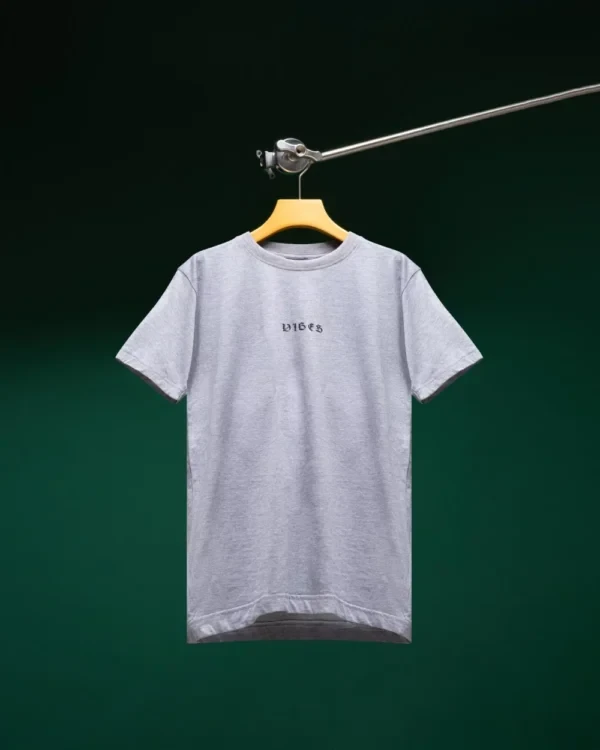 Solid Grey Regular Fit